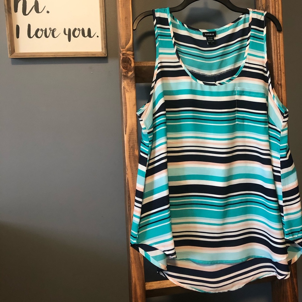 Torrid Chiffon Tank